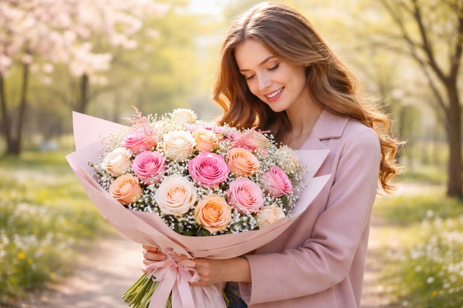 Розы - классика весеннего сезона