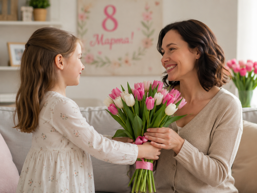 Как выбрать цветы на 8 Марта