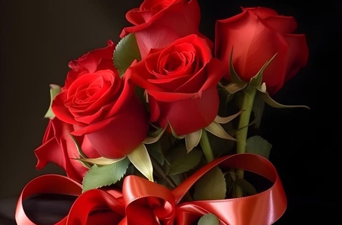 Красные розы – когда подарить яркий букет