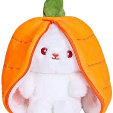 Заяц-морковка 35см.