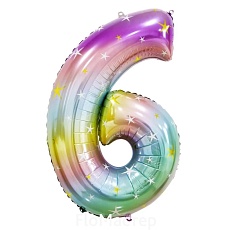 Шар фольгированный цифра