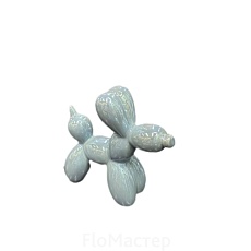 Статуэтка голубая собачка S