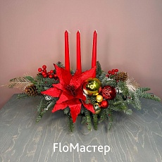 Новогодняя композиция Vintage