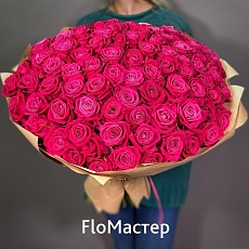 Букет 101 роза Shangrila