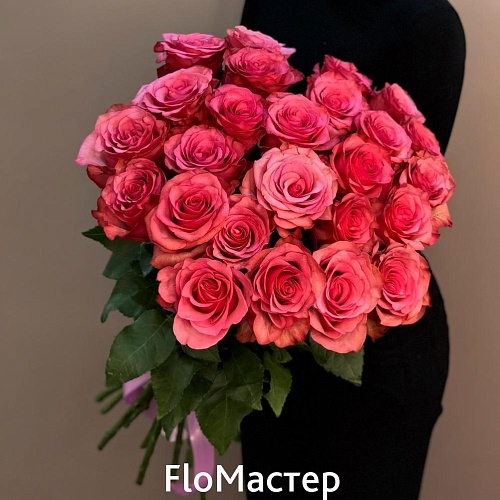 Букет 25 роз Эквадор Lola