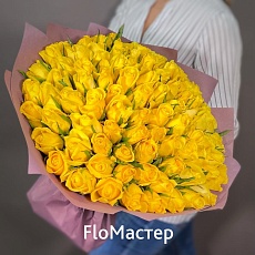 Букет 101 роза Moonwalk