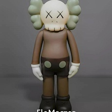 Коричневая коллекционная фигурка KAWS