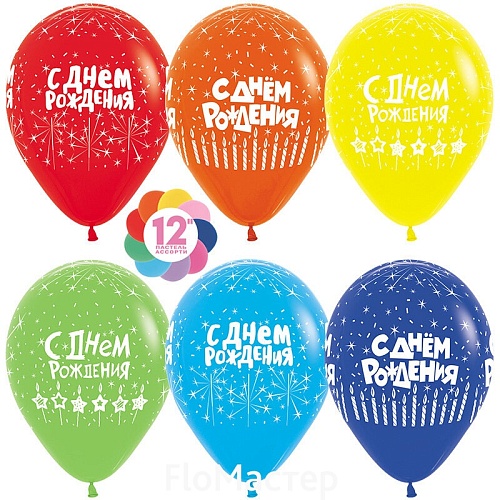 Шар латекс с рисунком