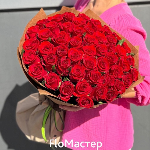 Букет 51 роза  Red Eagle
