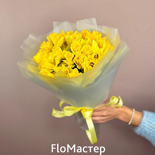 Букет из 33 нарциссов