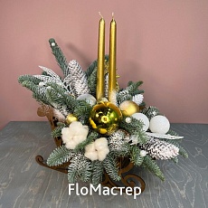 Новогодняя композиция Sleigh