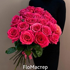 Букет 21 роза Эквадор Pink Floyd