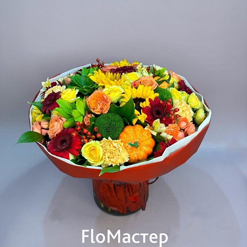 Сборный букет «Королевский сад» 