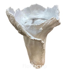 Ваза лофт белая 