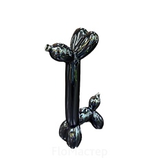 Статуэтка жираф черный 