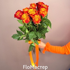 Букет 9 роз Эквадор Atomic