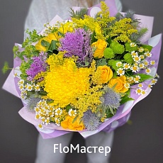 Сборный букет Straw