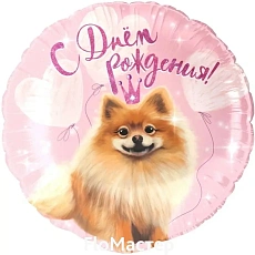 Шар фольгированный малый