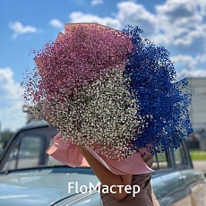 Букет 31 гипсофила микс Джиоти