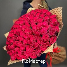 Букет 101 роза Rhodos