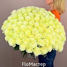 Букет 101 роза Эквадор Mondial