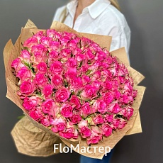 Букет 101 роза African jewel