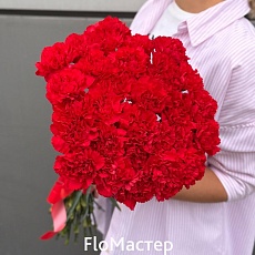 Букет 30 красных гвоздик