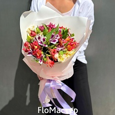 Букет 11 альстромерий микс