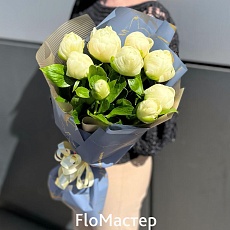 Букет 9 пионов Prairie Moon