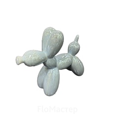 Статуэтка голубая собачка M