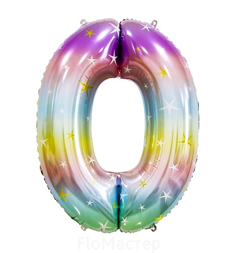 Шар фольгированный цифра