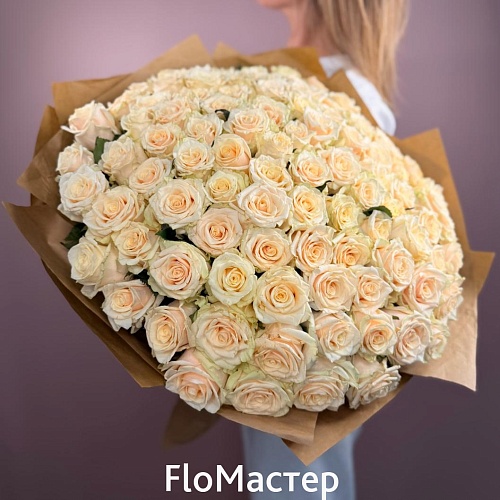 Букет 101 роза Талея