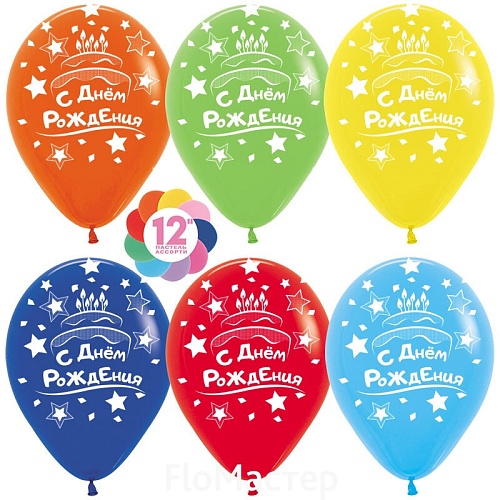 Шар латекс с рисунком