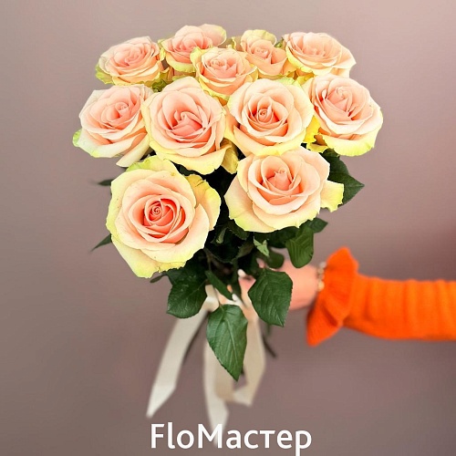 Букет 11 роз Эквадор Absolut In Pink