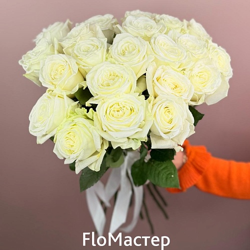 Букет 21 роза Эквадор Playa Blanca