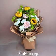 Сборный букет «Яркие чувства» 