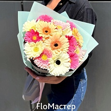 Букет 15 гербер Monro
