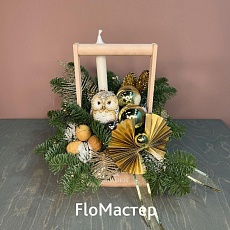 Новогодняя композиция Owl