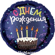 Шар фольгированный малый