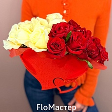 Композиция сердце Floral Heart