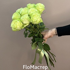 Букет 9 роз Эквадор Lemonad